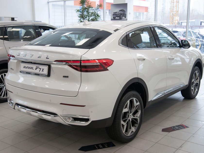 Haval f7 2022 белый