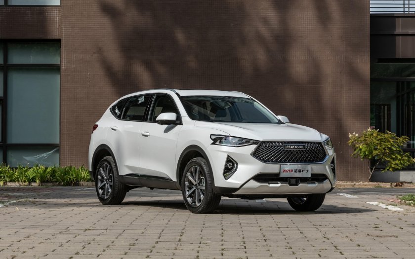 Haval f7 2022 белый