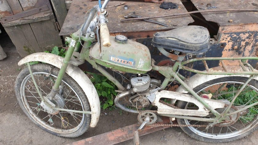 Мотовелосипед Рига 13