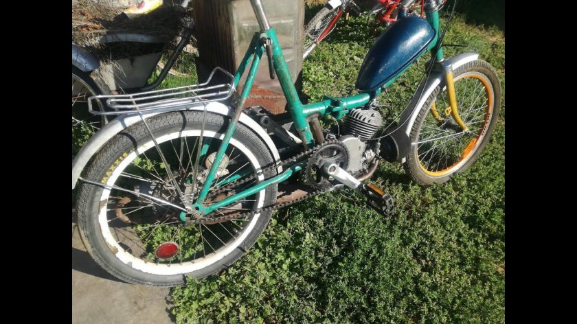 Мотовелосипед зиф д5