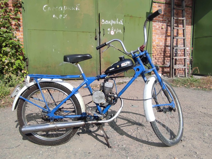 Мотовелосипед рига 7
