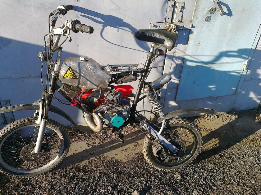 Веломотор стелс ф50