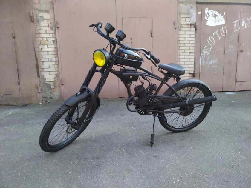 Мотовелосипед ленинград д5