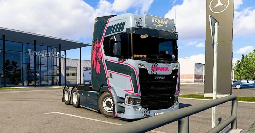 Scania griffin ets2