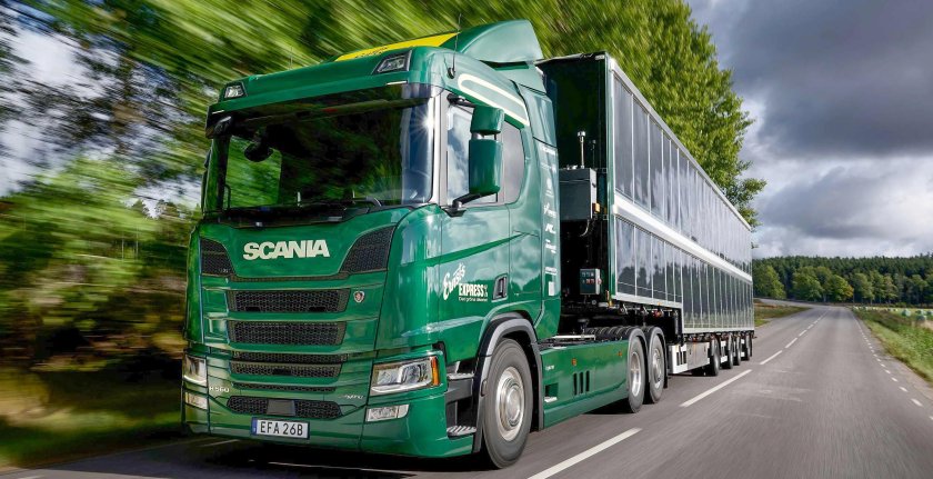 Гибридный тягач