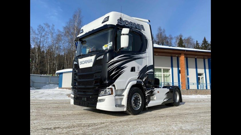 Новая Скания 2020 тягач
