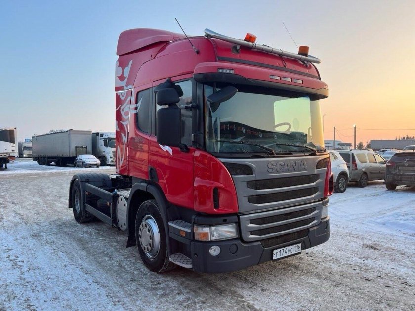 Седельный тягач скания