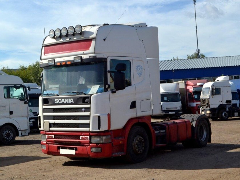 Скания 124 Топлайн