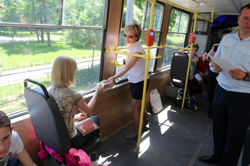 Пассажир трамвая