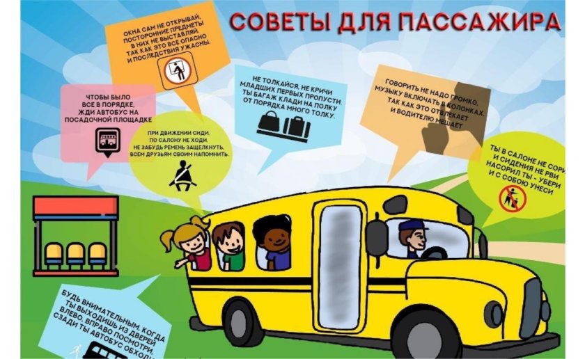 Безопасность в транспорте для детей