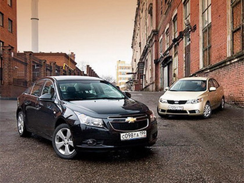 Chevrolet cruze 2012 черный