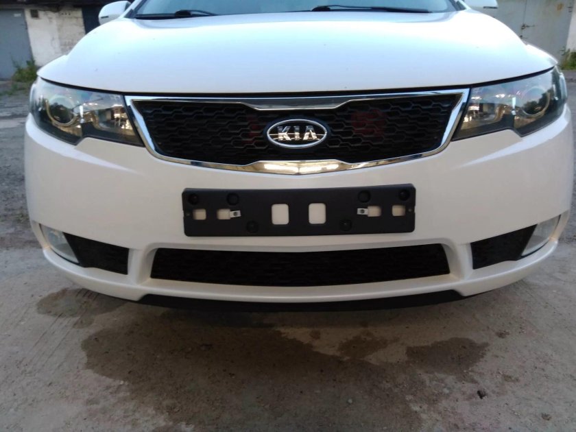 Подиум под номер Шевроле Круз