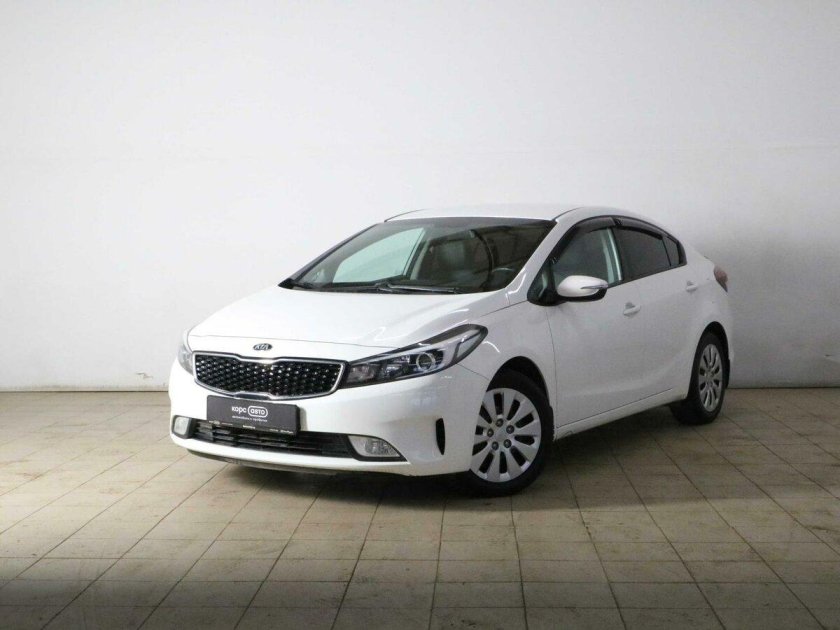 Киа Церато 2017 белая