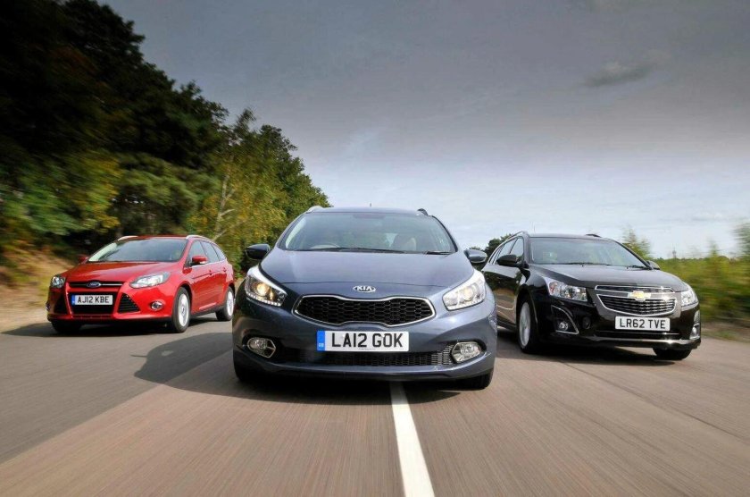 Киа СИД И Форд фокус 3