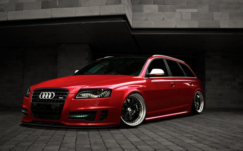Audi rs6 avant stance