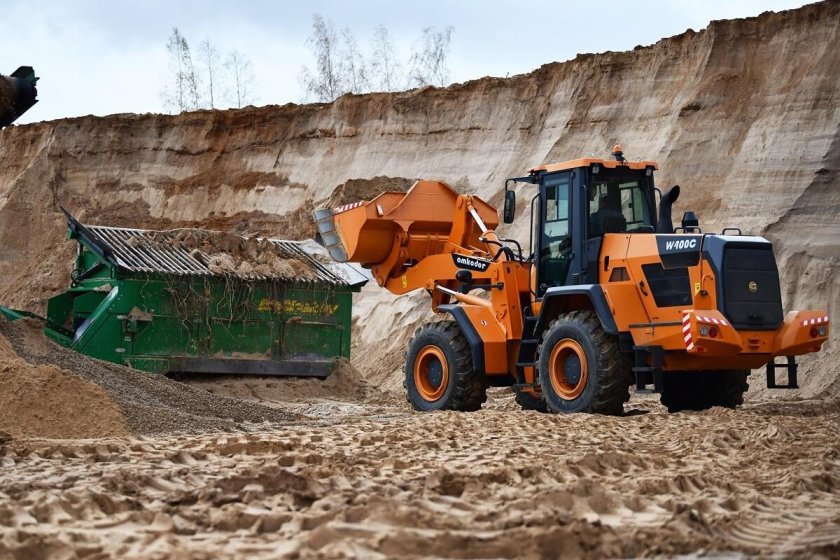 Амкодор фронтальный погрузчик