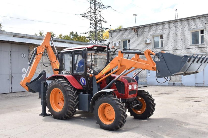 Экскаватор-погрузчик Беларус эп-491