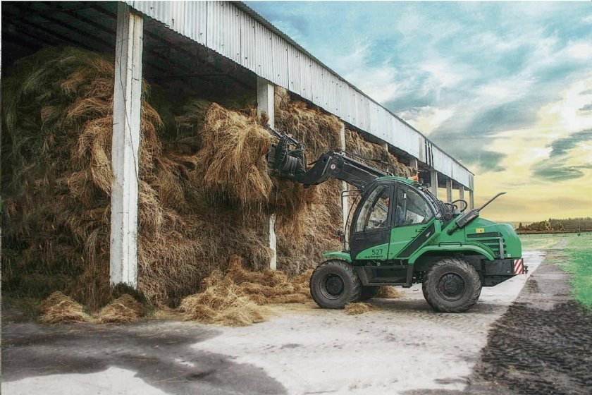 Телескопический погрузчик Амкодор 527