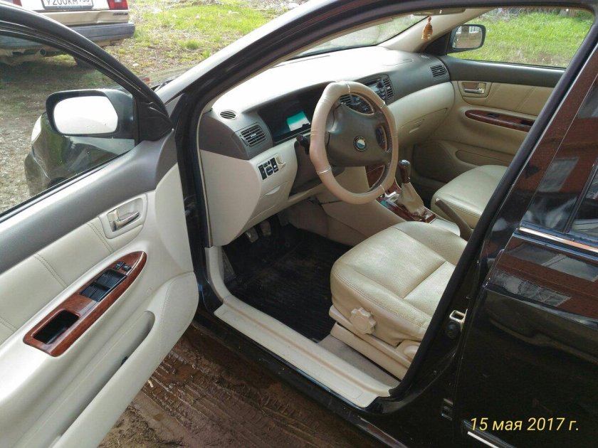 BYD f3 с белым салоном