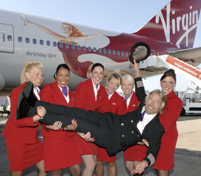 Ричард Брэнсон авиакомпания