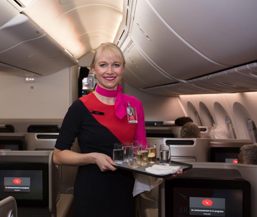 Qantas Airlines Cabin Crew