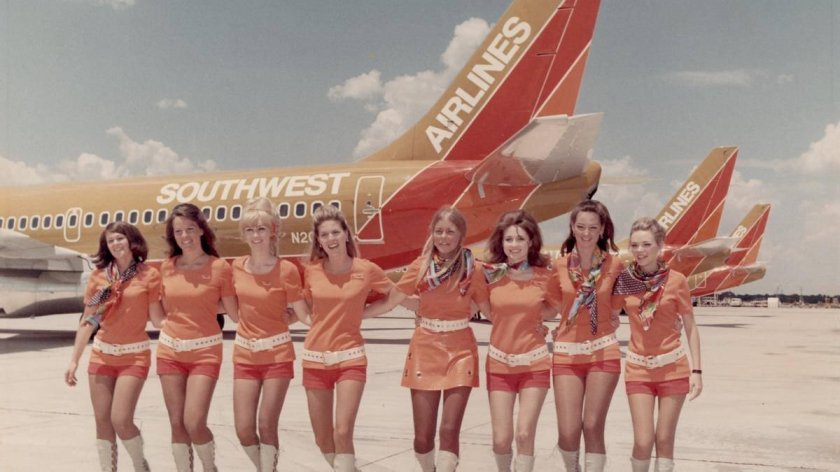 Southwest Airlines стюардессы 70