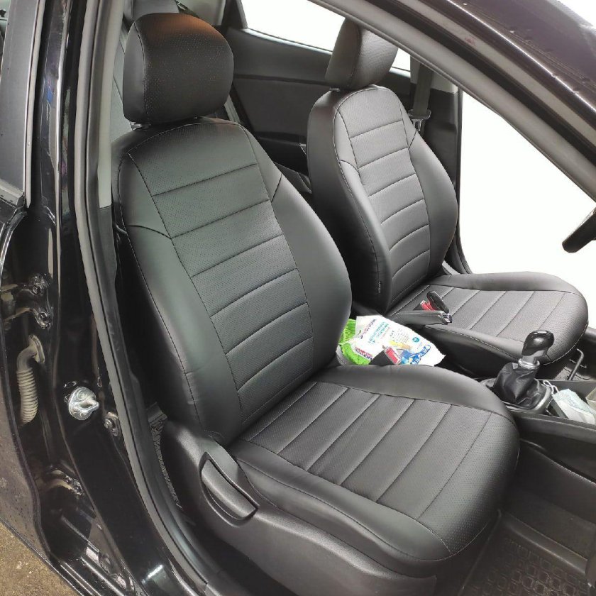 Авточехлы на Солярис 2017