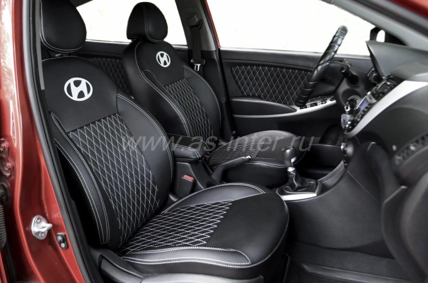 Авточехлы Hyundai Solaris 2