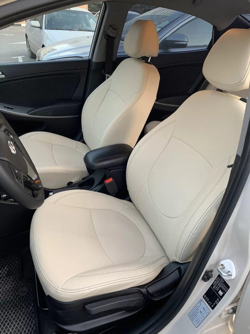 Чехлы на Хендай Солярис 2011 года седан