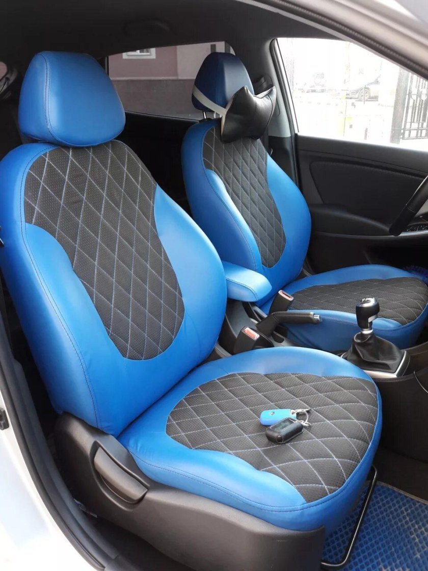 Чехлы на Хендай Солярис 2013