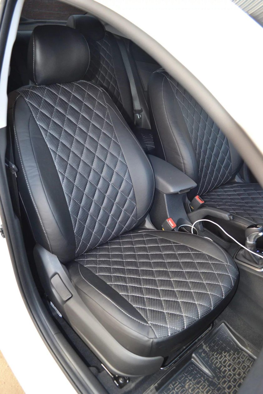 Чехлы на Хендай Солярис 2013