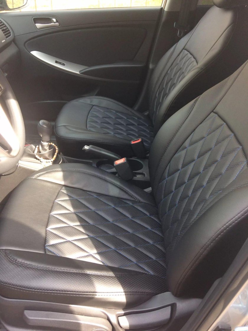 Чехлы на Хендай Солярис 2015