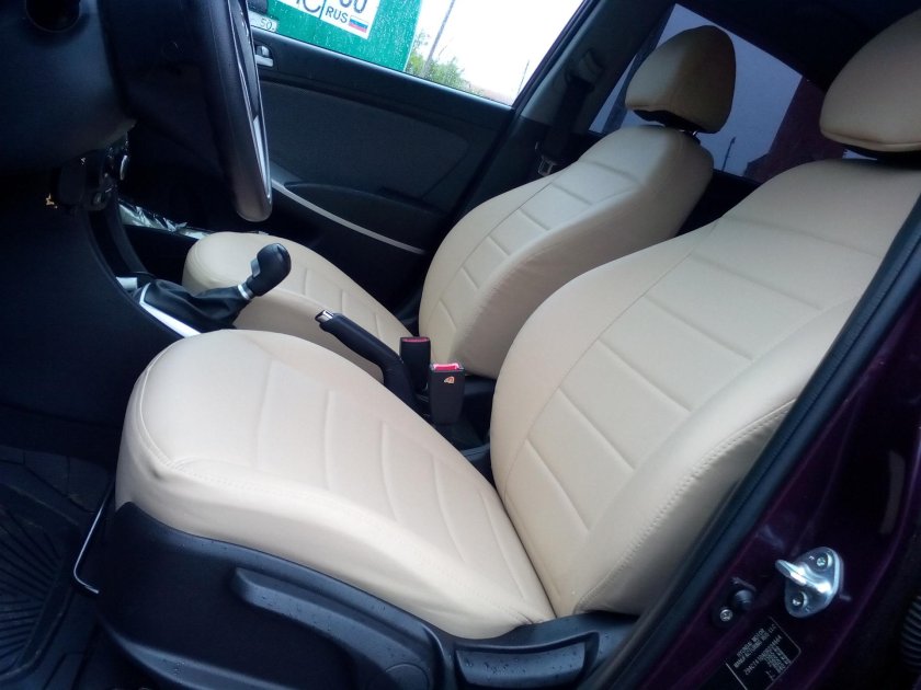 Авточехлы Солярис 1