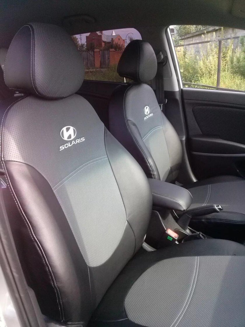 Чехлы Hyundai Solaris 1 хетчбэк