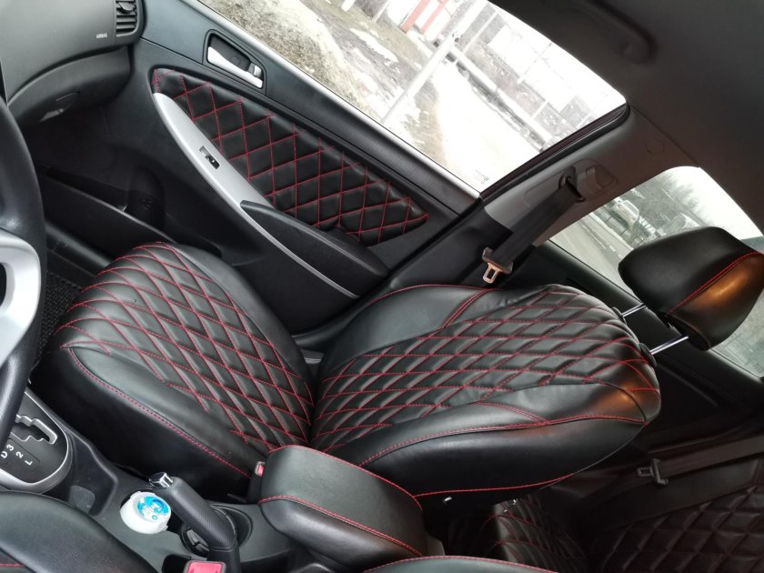 Чехлы для Хендай Солярис 1