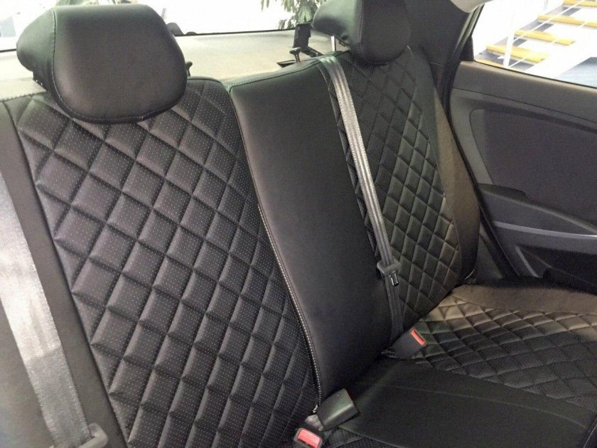 Чехлы Киа Рио 3 ромб