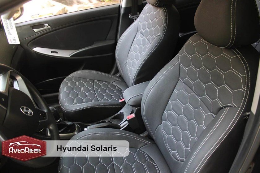 Чехлы avtoritet хёндай Солярис 2020