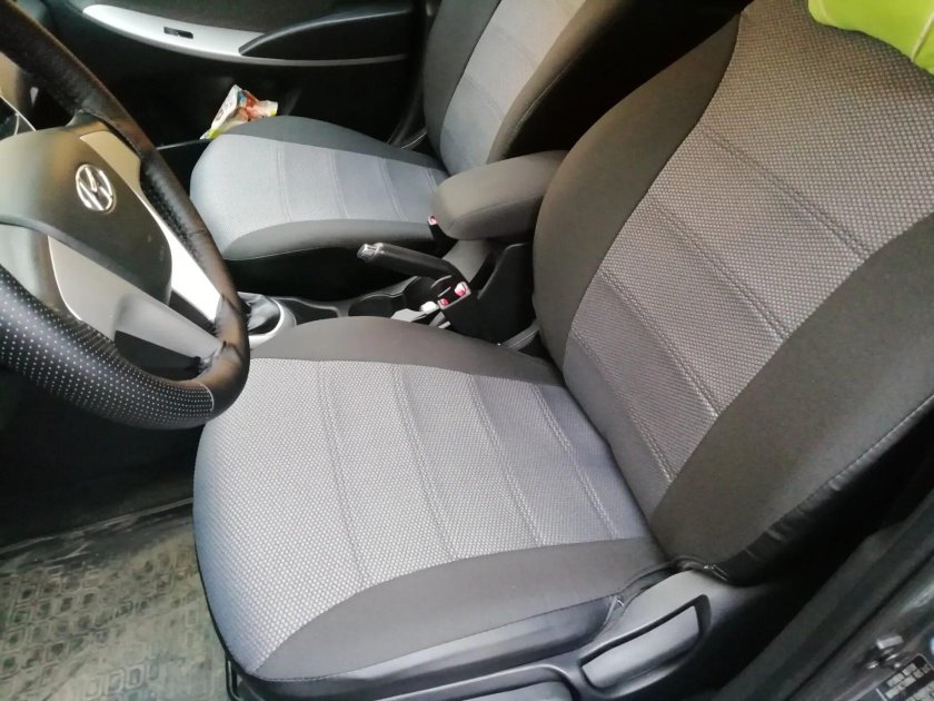 Чехлы на Хендай Солярис 2011