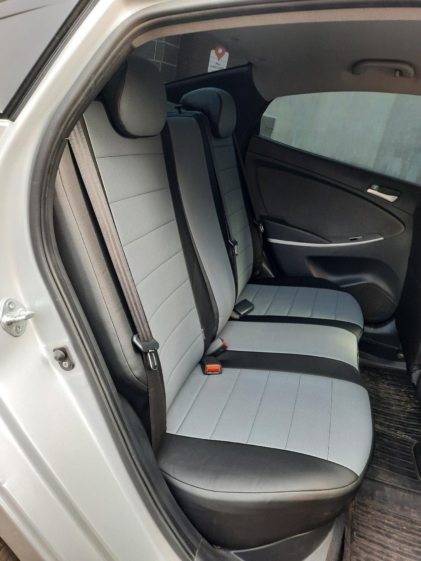 Чехлы хендай солярис 2012 седан экокожа