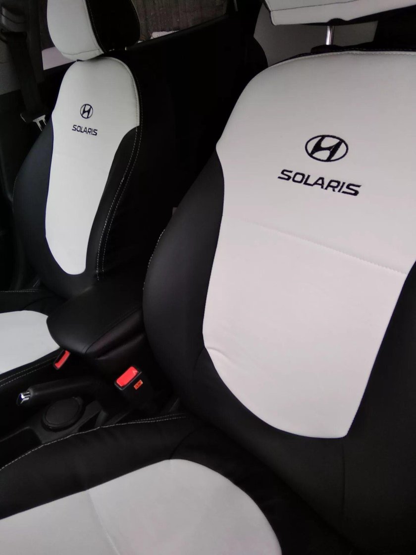 Чехлы для Хендай Солярис 1