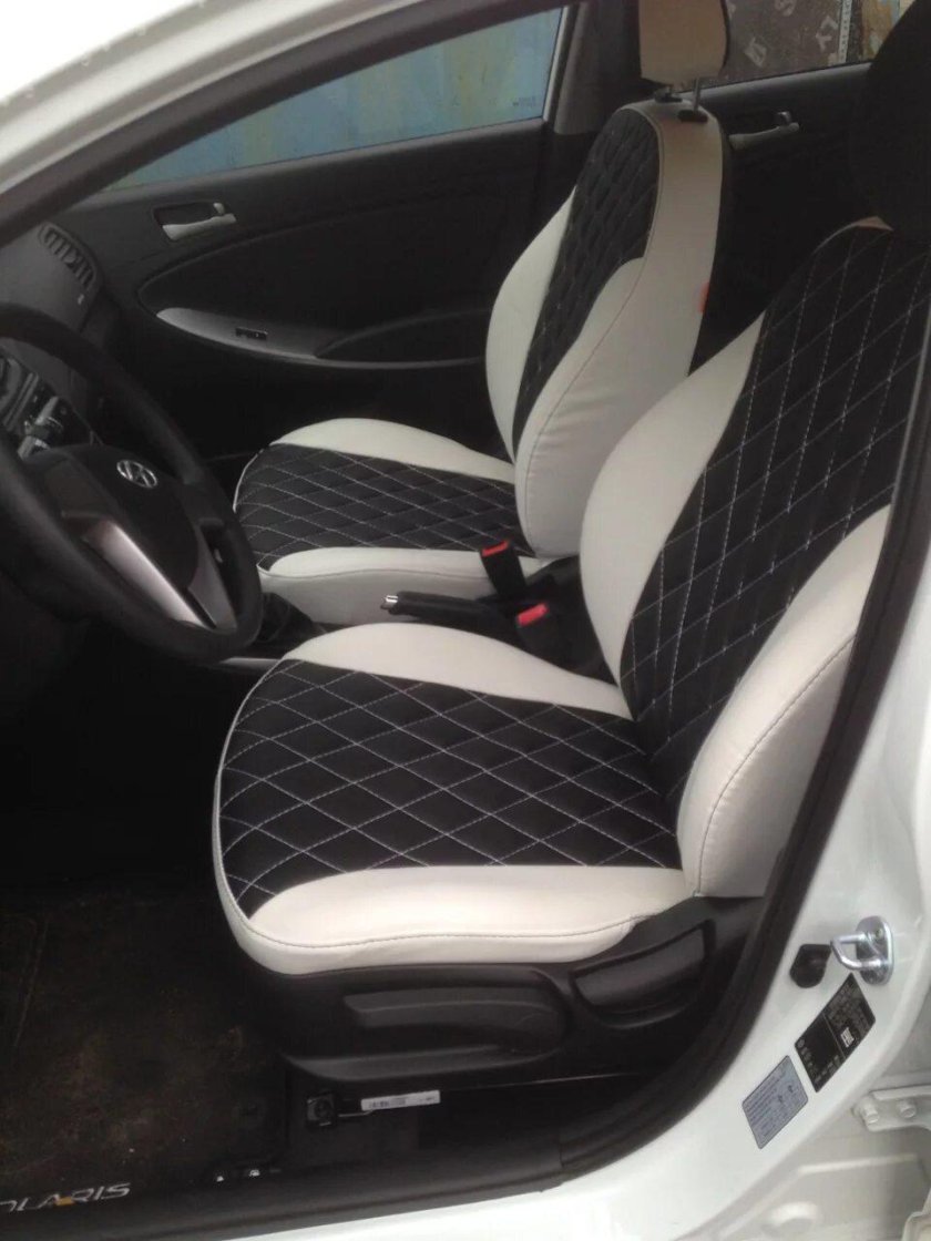 Чехлы на Хендай Солярис 2011