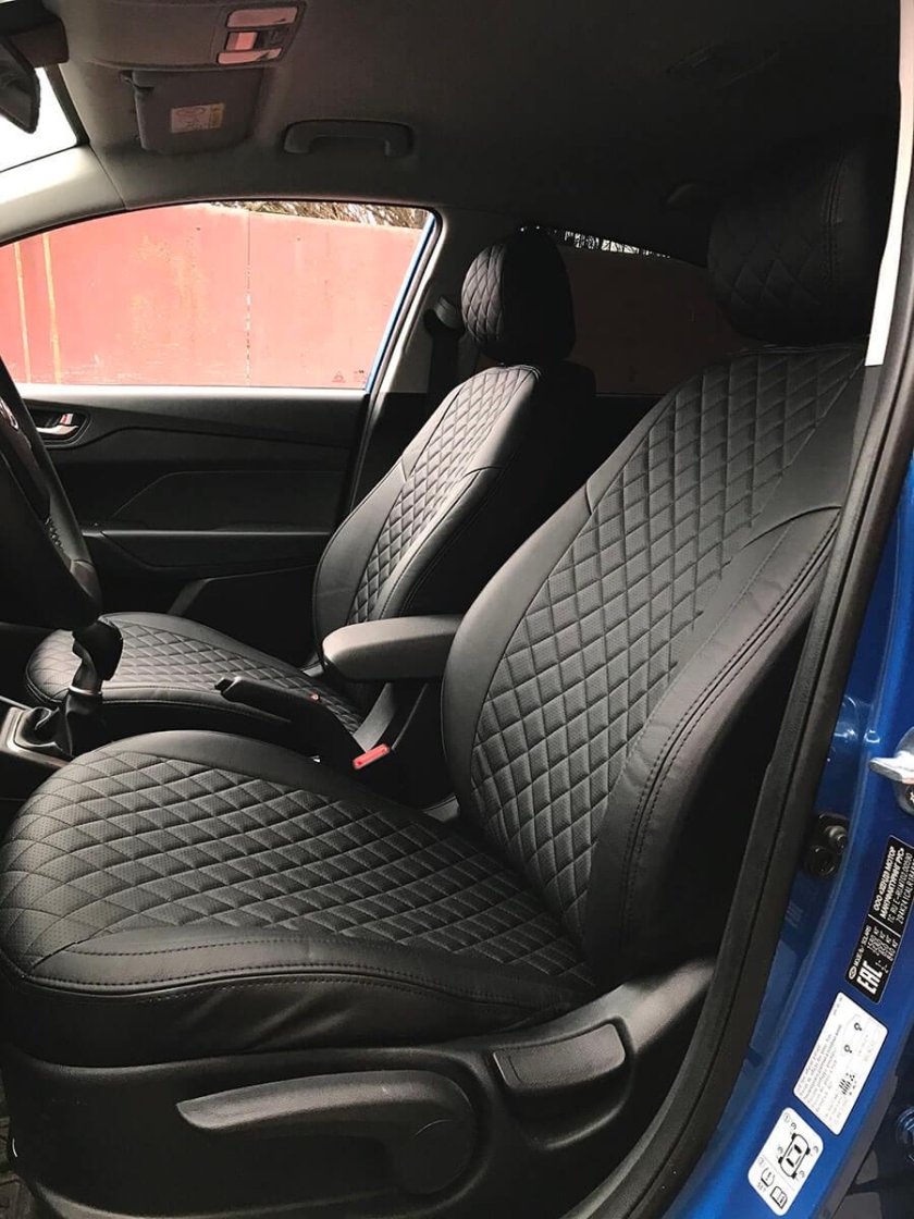 Чехлы на Хендай Солярис 2