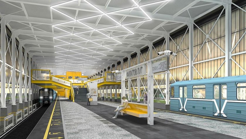 Станция метро Прокшино