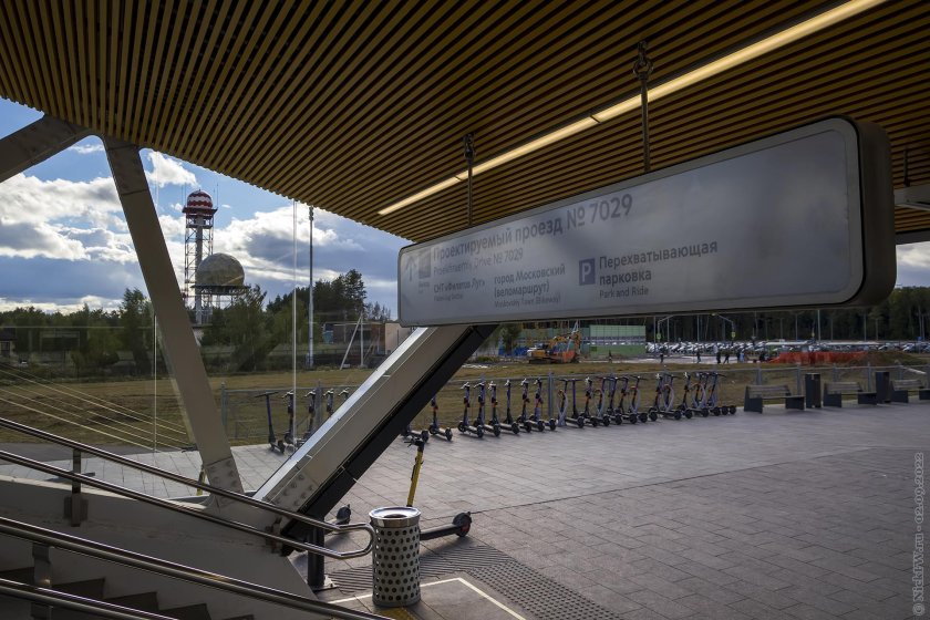 Перехватывающая парковка Филатов луг