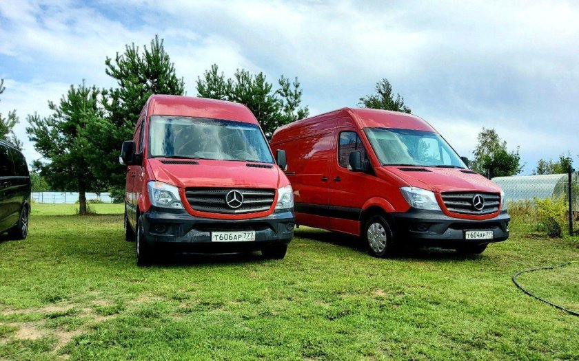 Мерседес Спринтер робот