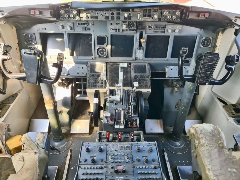 Боинг 747 300 кабина