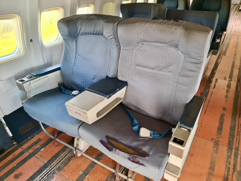 Boeing 737-500 utair салон