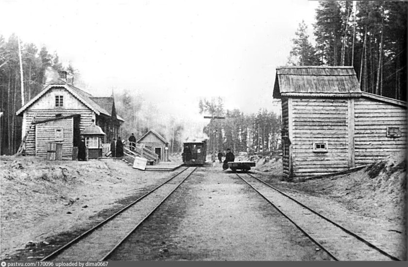 Станция Солодча узкоколейка