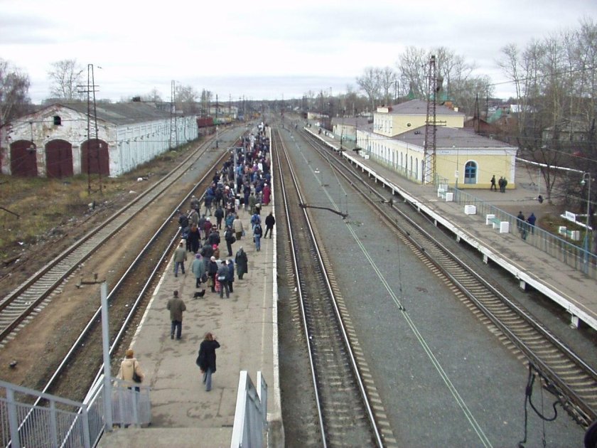 Станция Усад Горьковского направления