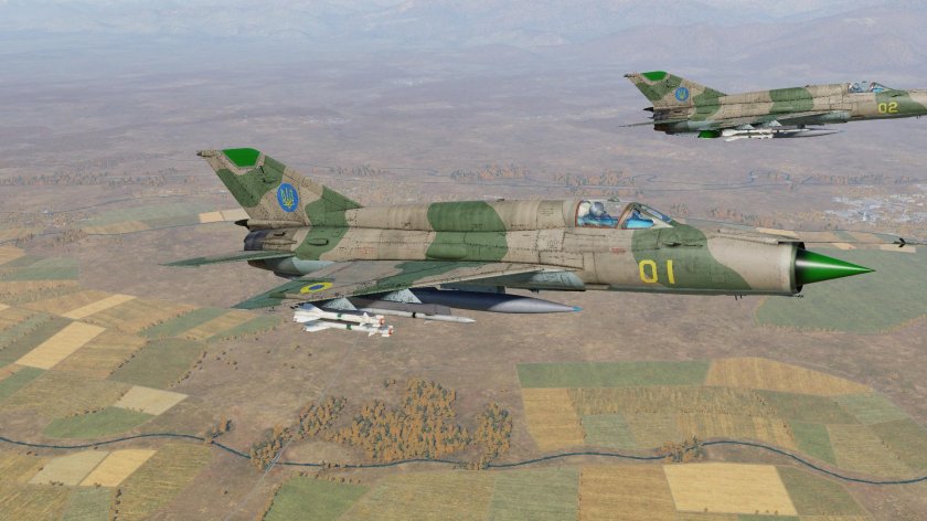 Миг-21 реактивный самолёт